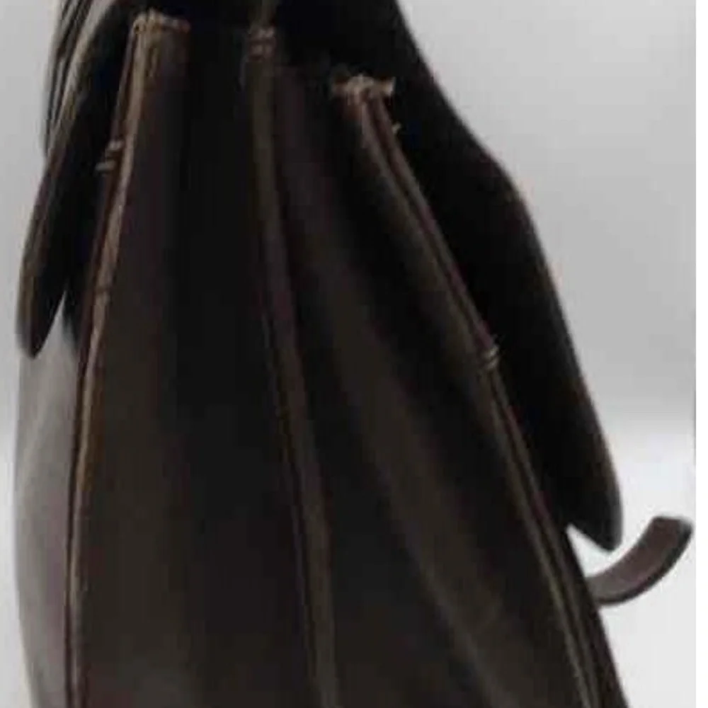 Kenneth Cole Reaction Brown Leather Briefcase